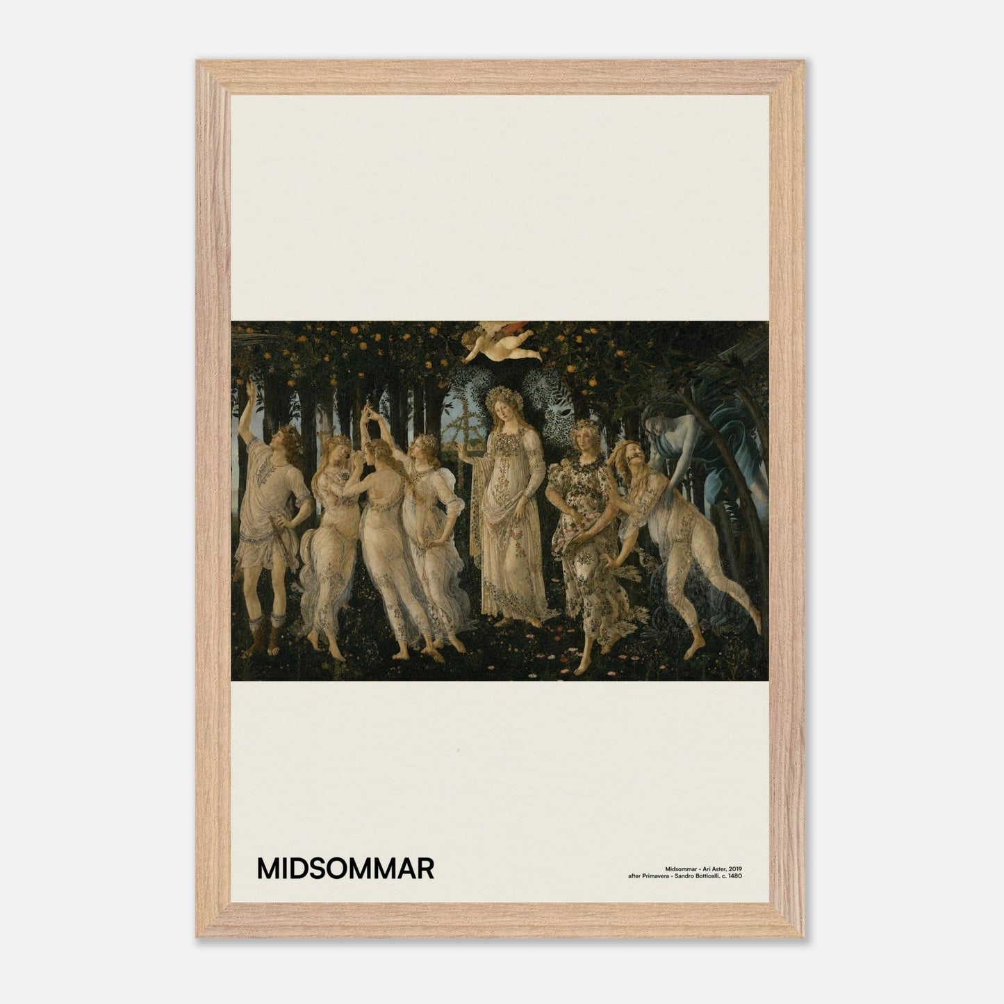 Midsommar Natural Wood 12x18