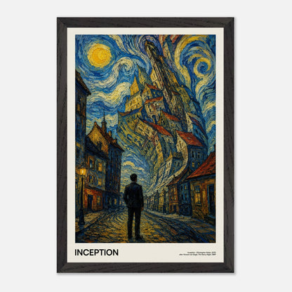 Inception Black Wood 12x18