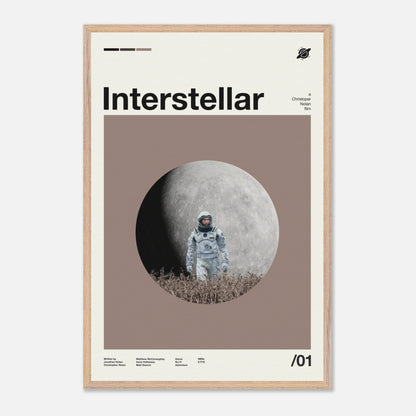 Interstellar Natural Wood 24x36