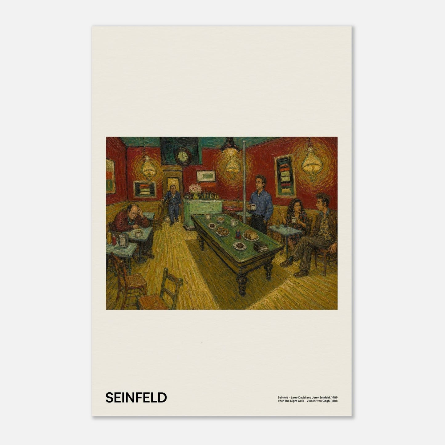 Seinfeld No Frame 16x24