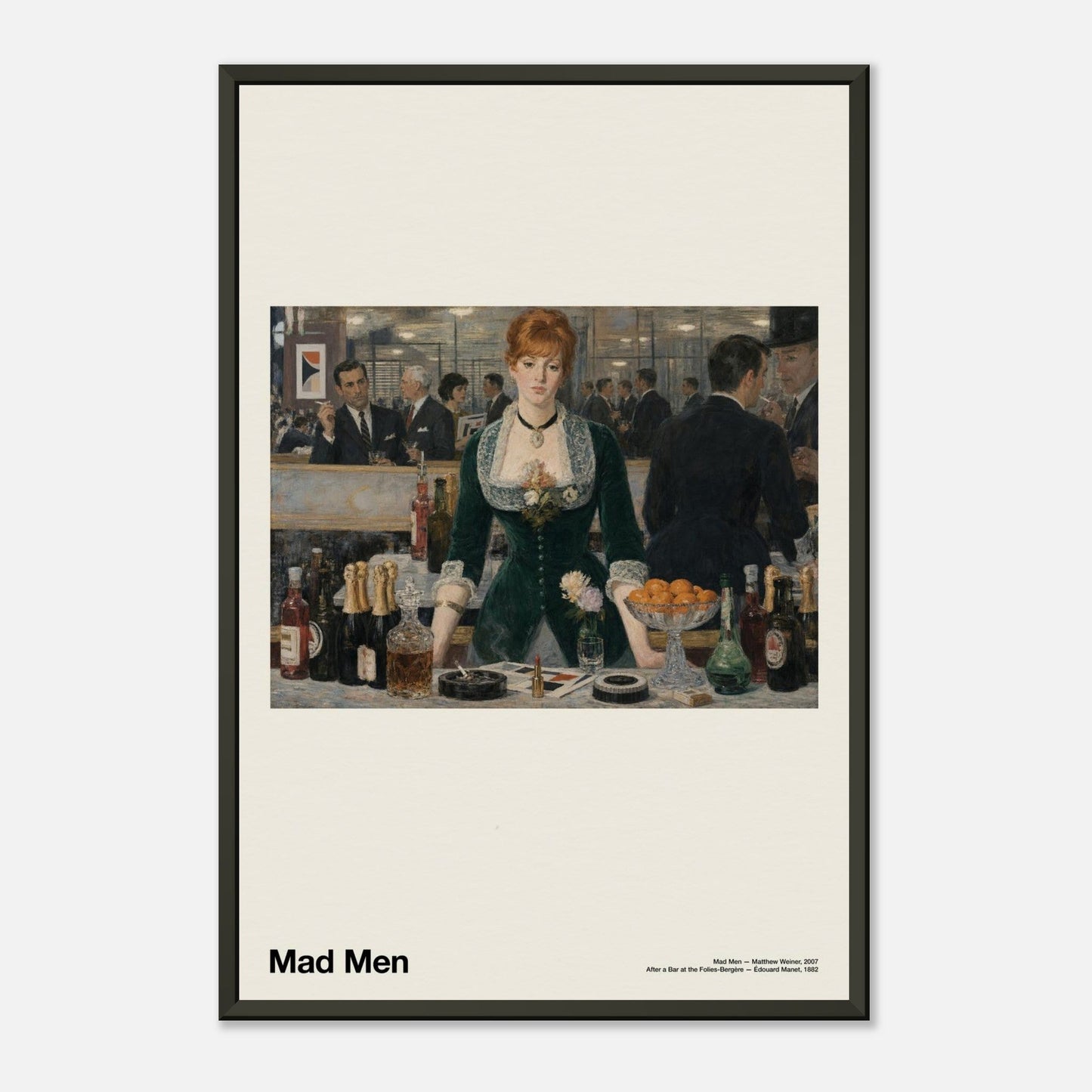 Mad Men Metal 12x18