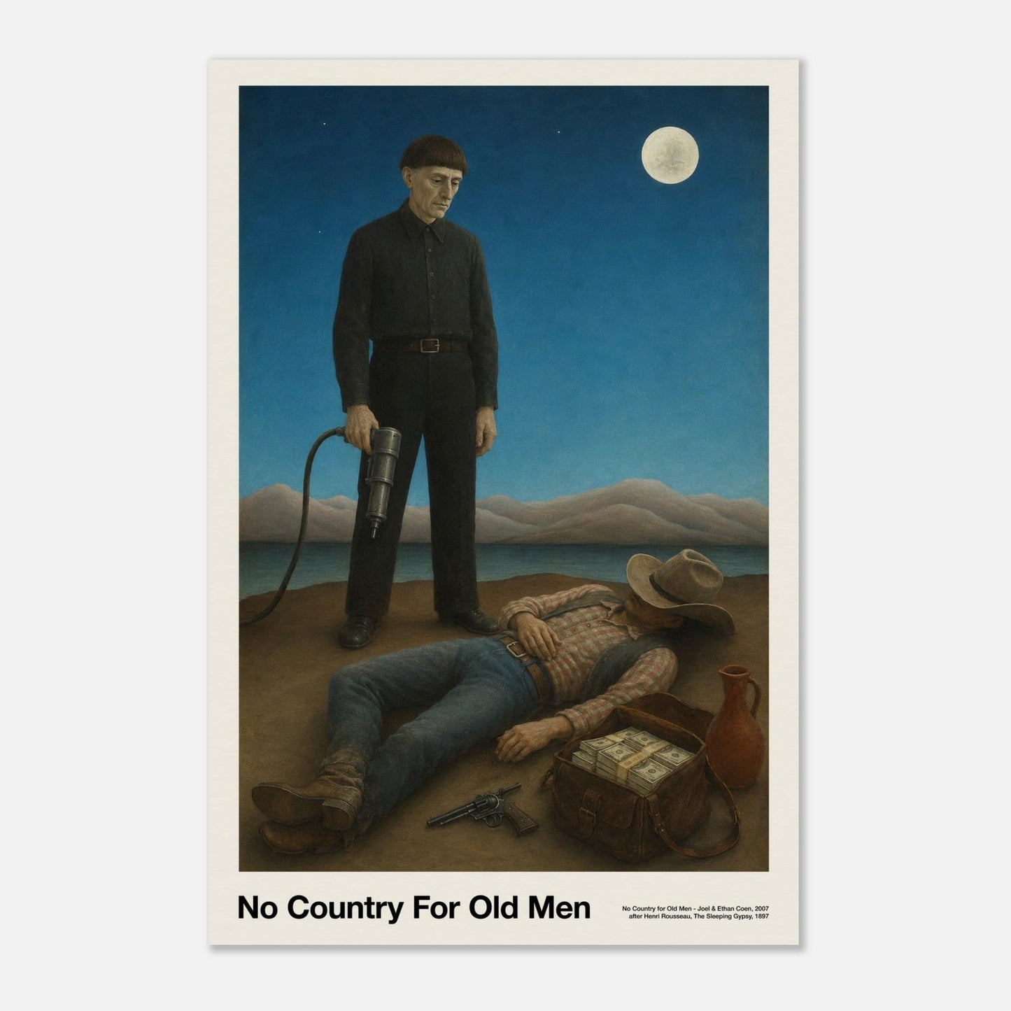 No Country For Old Men No Frame 12x18