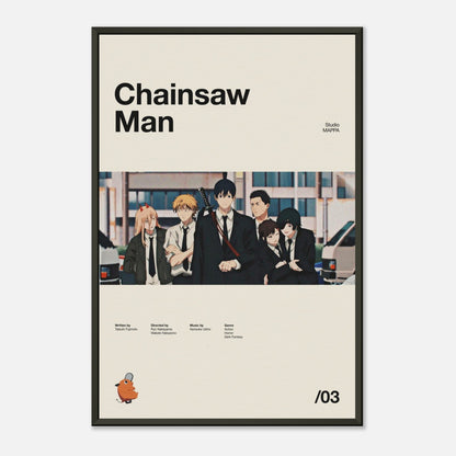 Chainsaw Man Metal 16x24