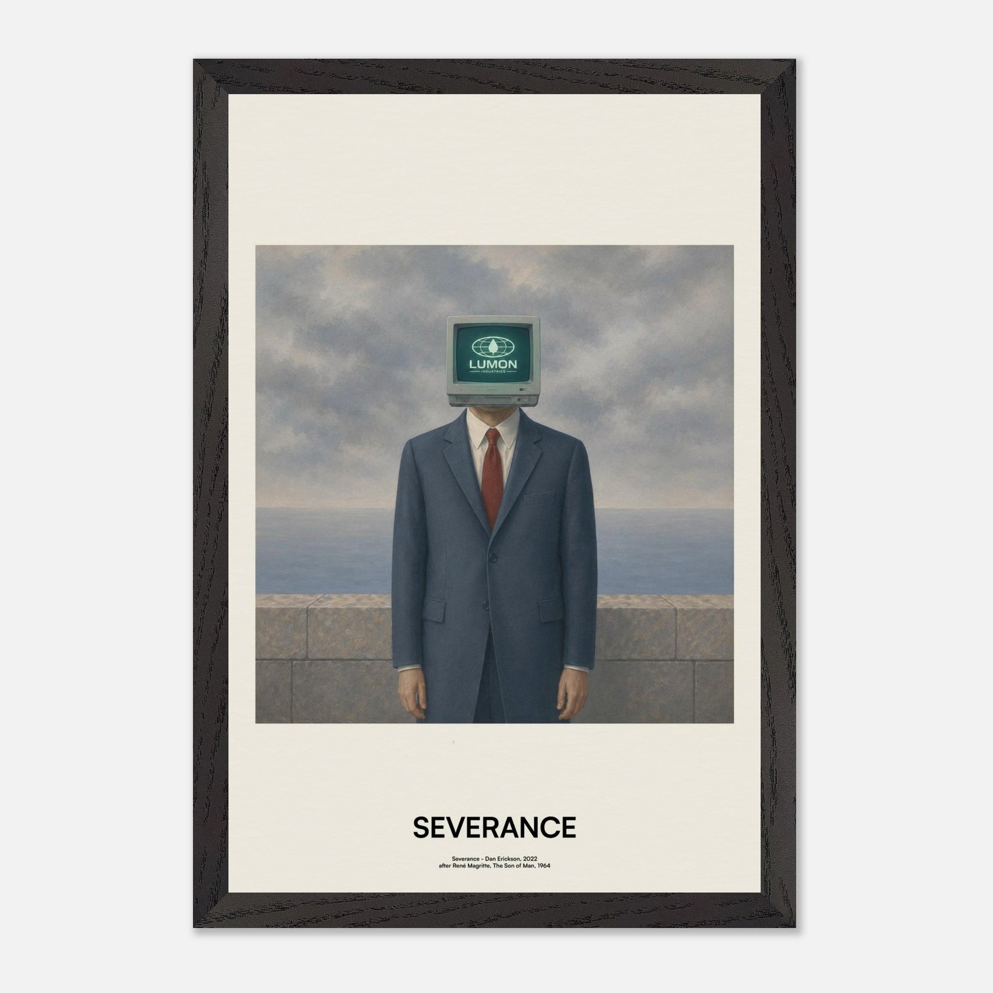 Severance Black Wood 12x18