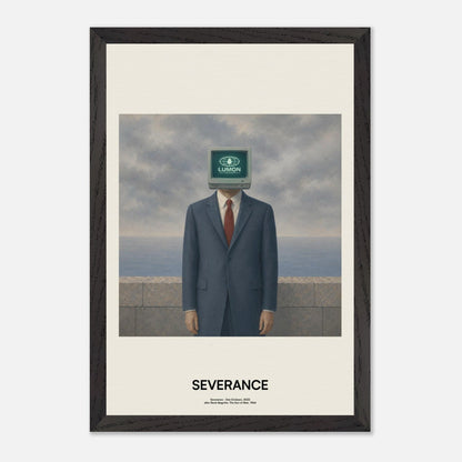 Severance Black Wood 12x18