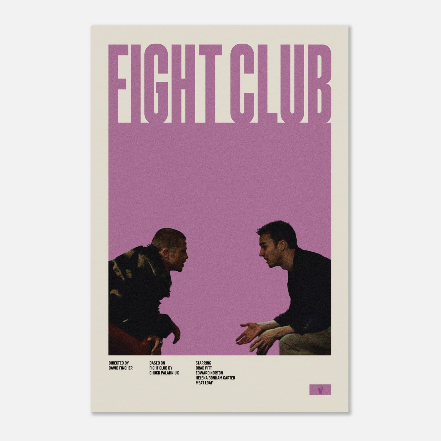Fight Club No Frame 24x36
