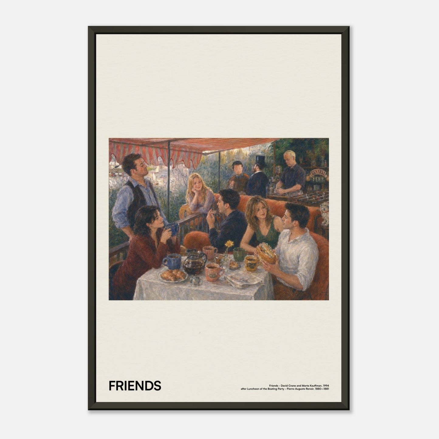 Friends Metal 12x18