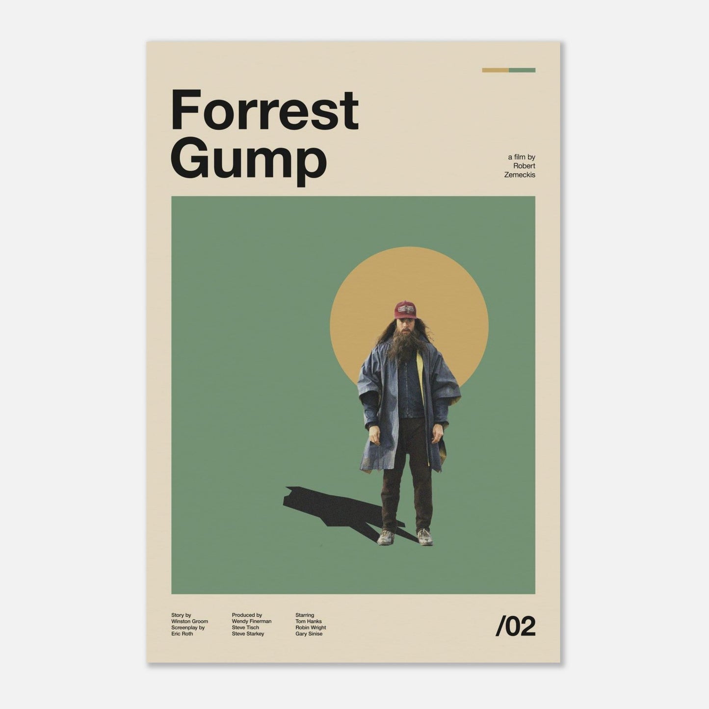 Forrest Gump No Frame 16x24