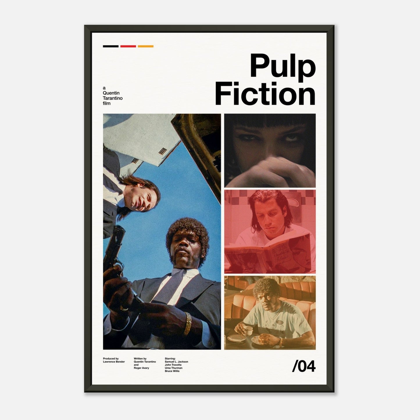 Pulp Fiction Metal 12x18