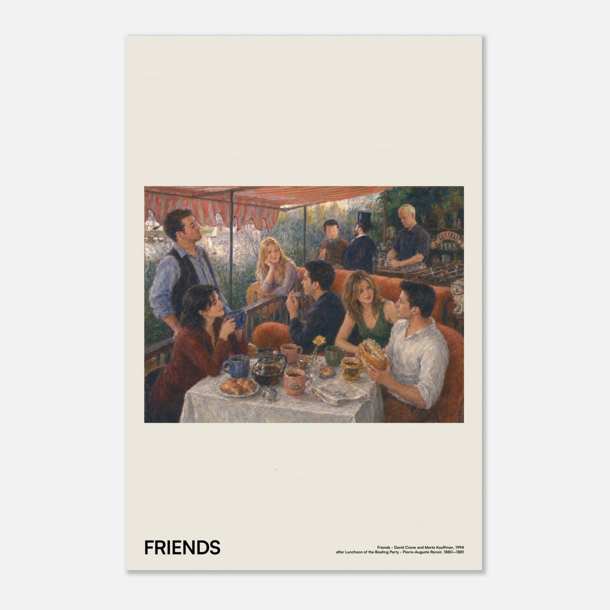 Friends No Frame 12x18