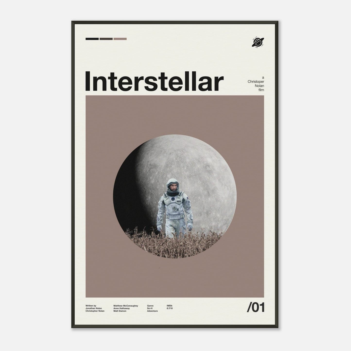 Interstellar Metal 24x36