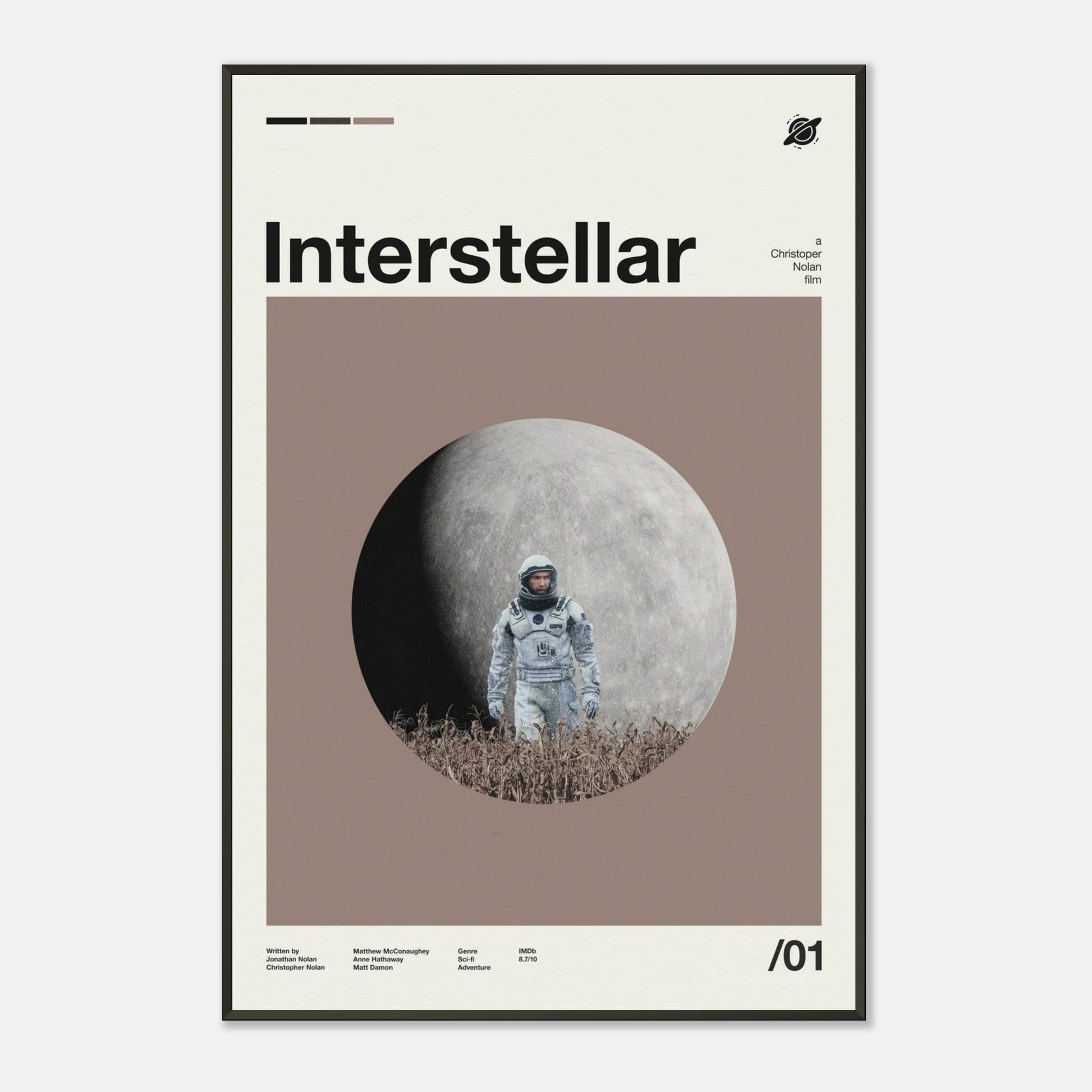 Interstellar Metal 24x36