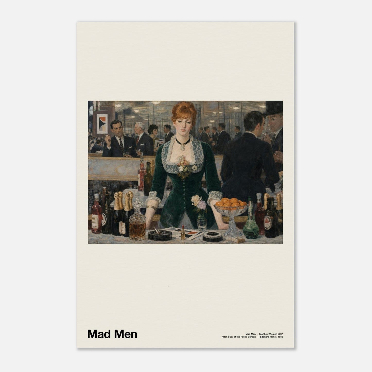 Mad Men No Frame 12x18