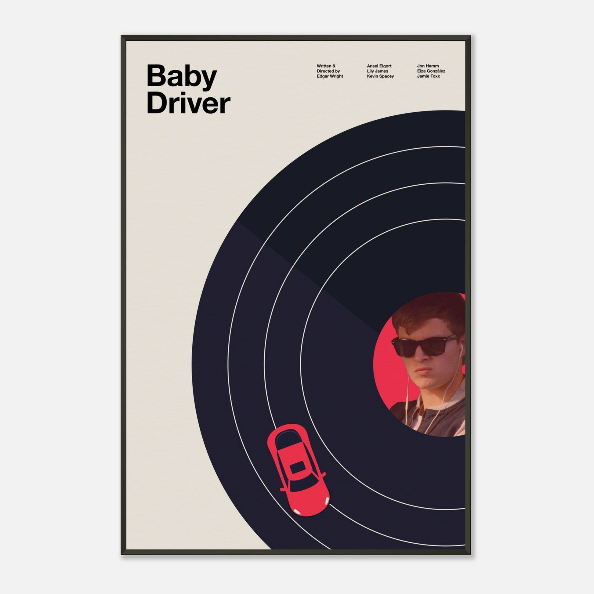Baby Driver Metal 24x36