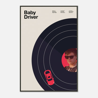 Baby Driver Metal 24x36