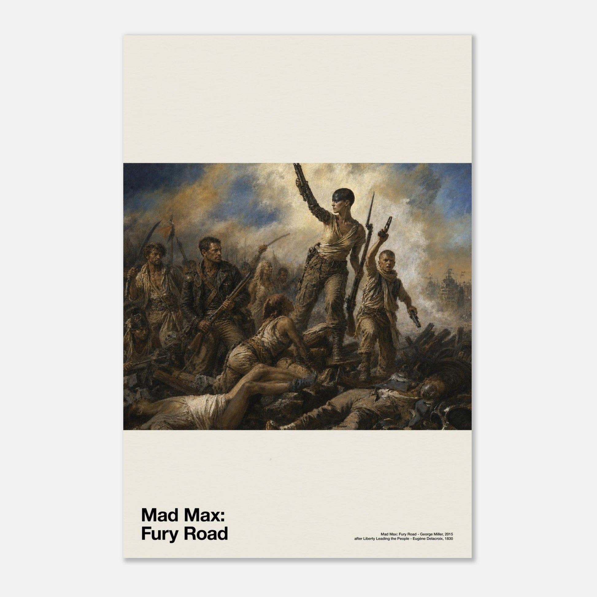 Mad Max: Fury Road No Frame 16x24
