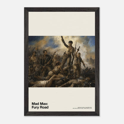 Mad Max: Fury Road Black Wood 12x18