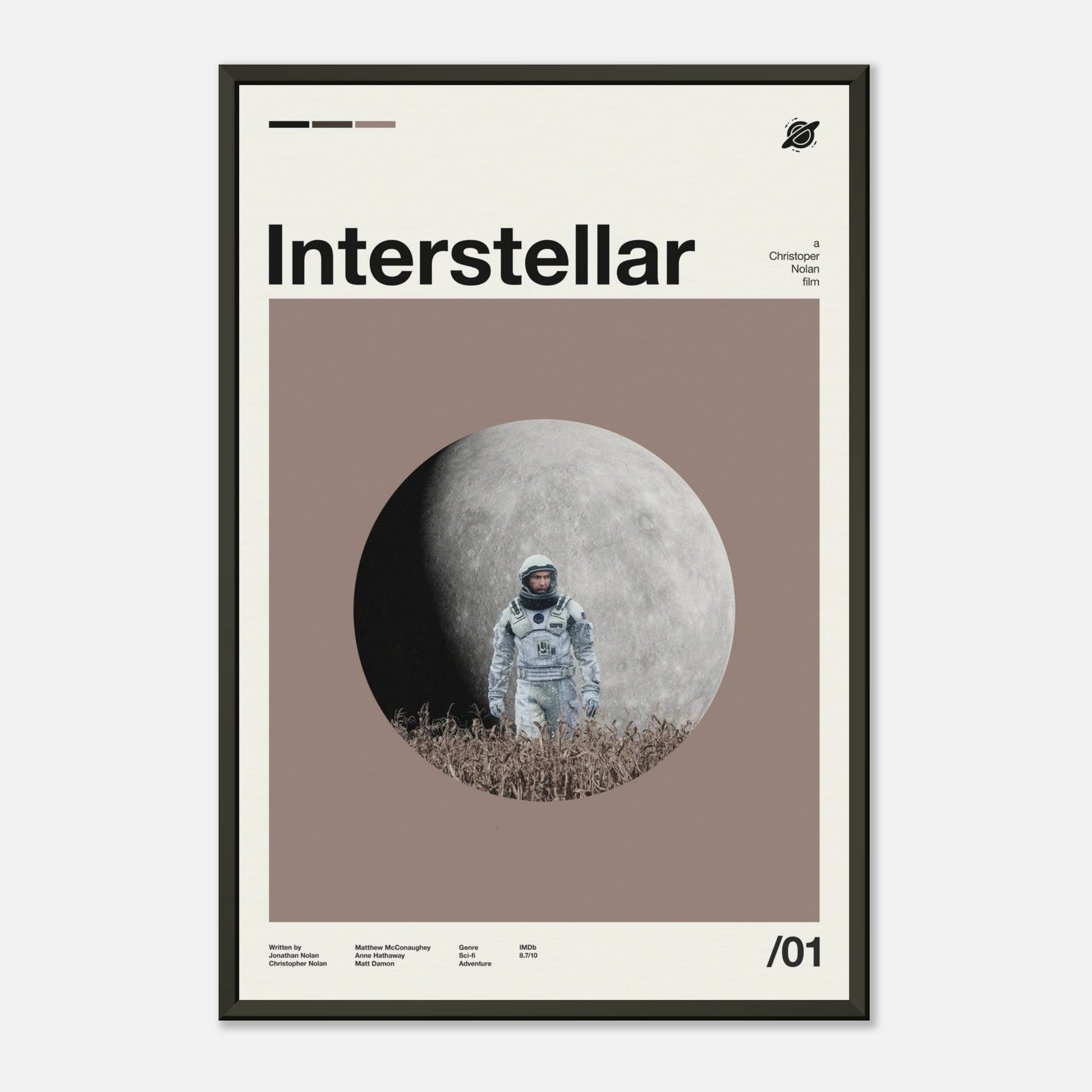 Interstellar Metal 12x18