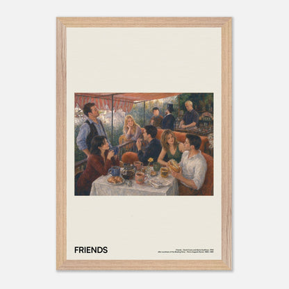 Friends Natural Wood 12x18