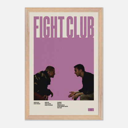 Fight Club Natural Wood 12x18