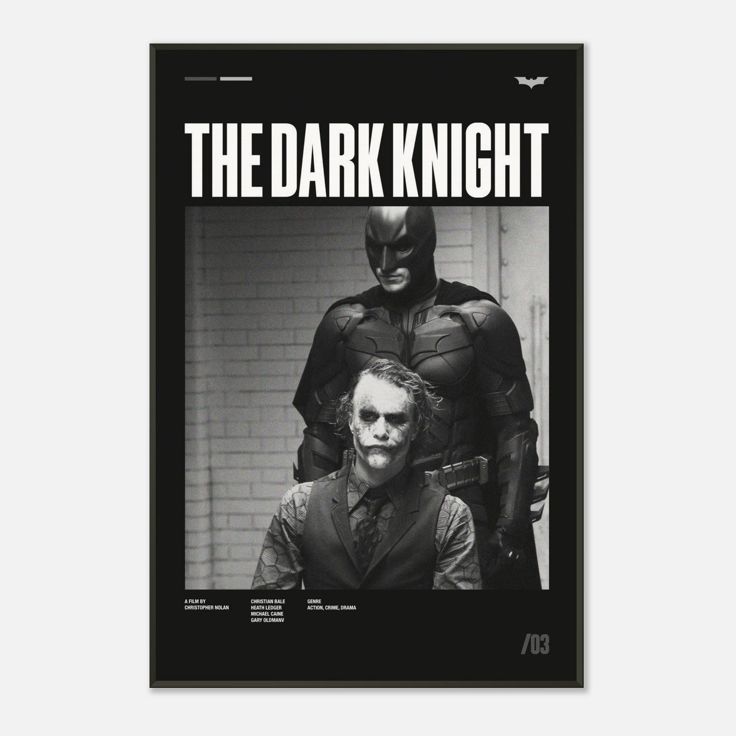 The Dark Knight Metal 24x36