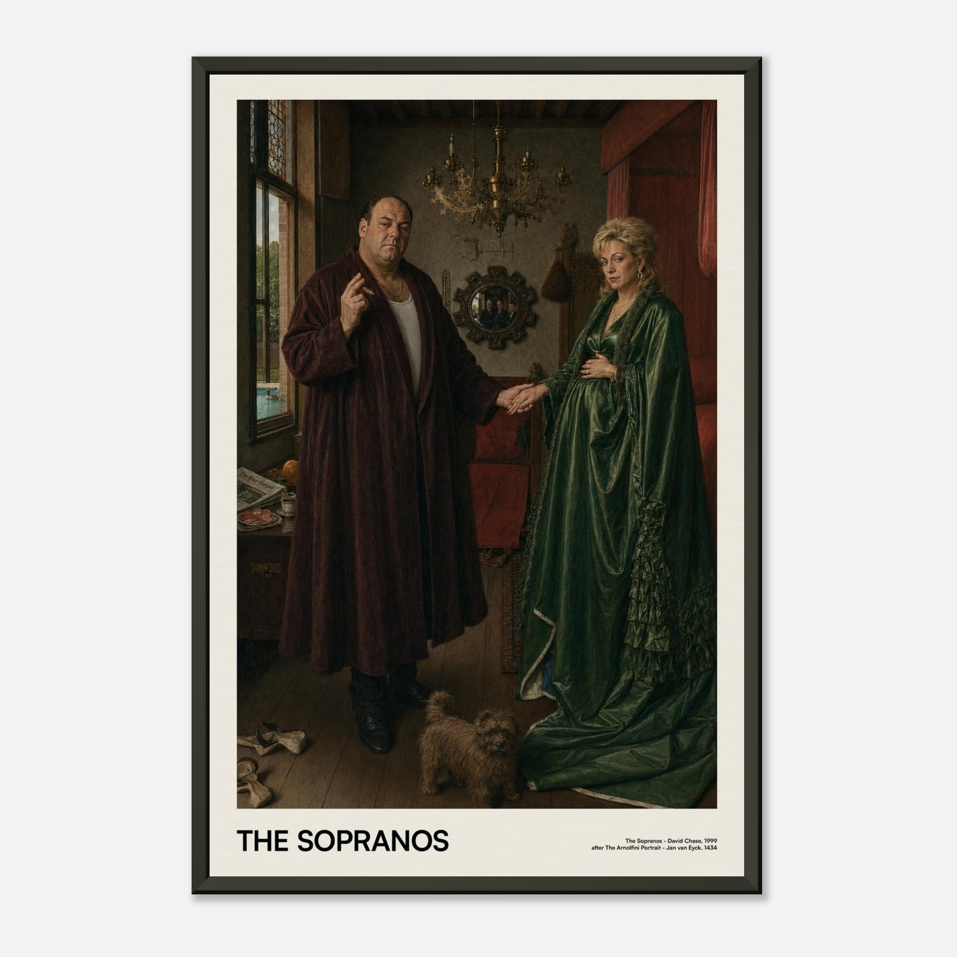 The Sopranos Metal 12x18