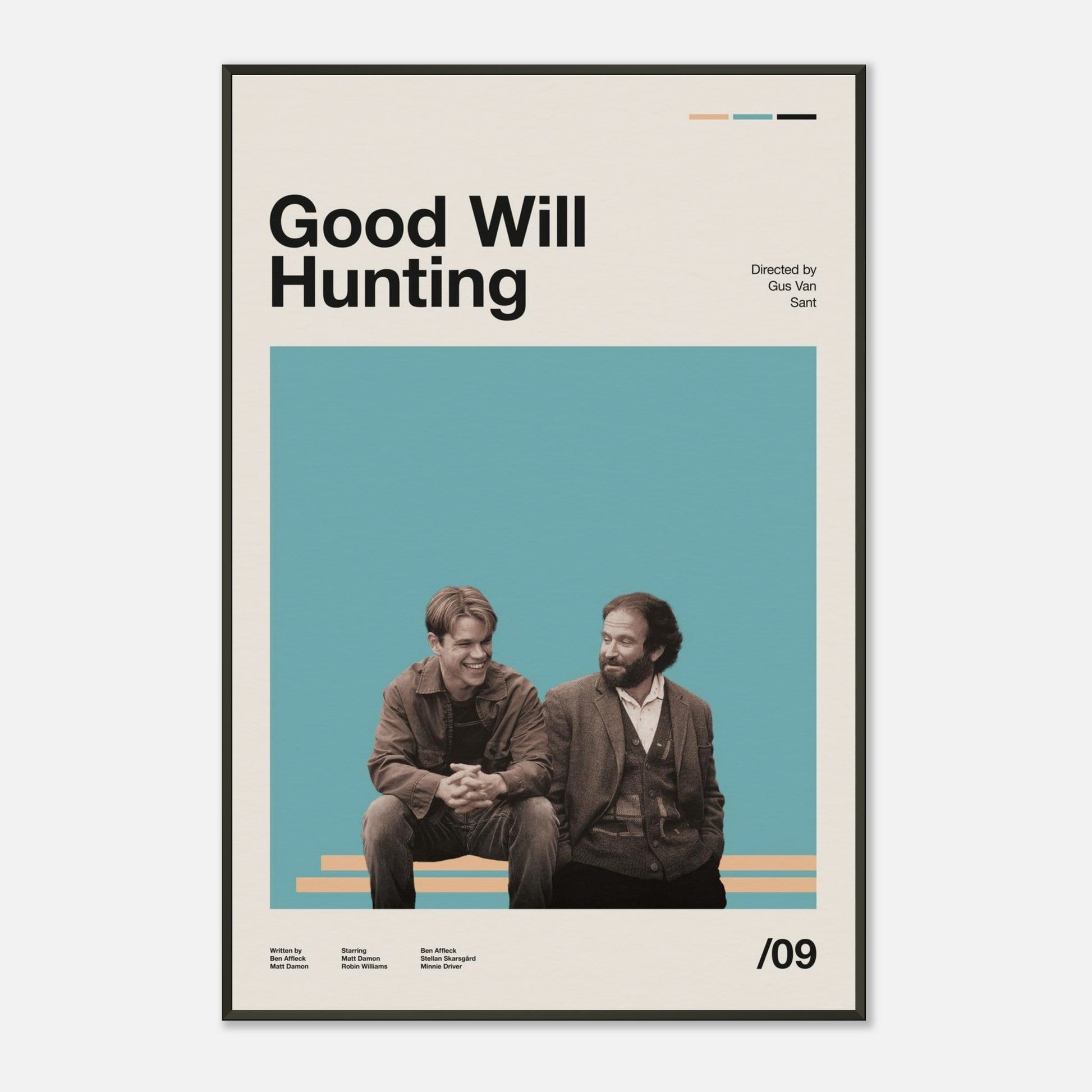 Good Will Hunting Metal 24x36