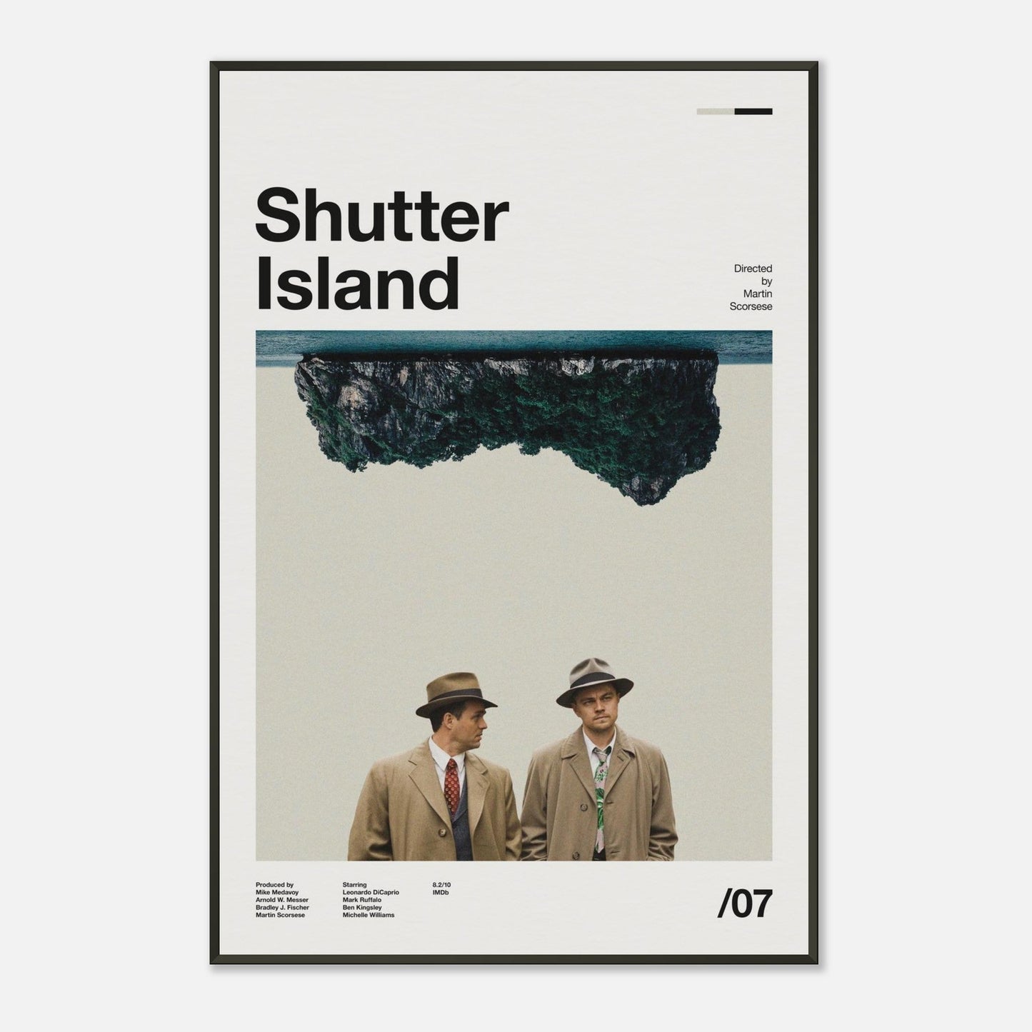 Shutter Island Metal 24x36