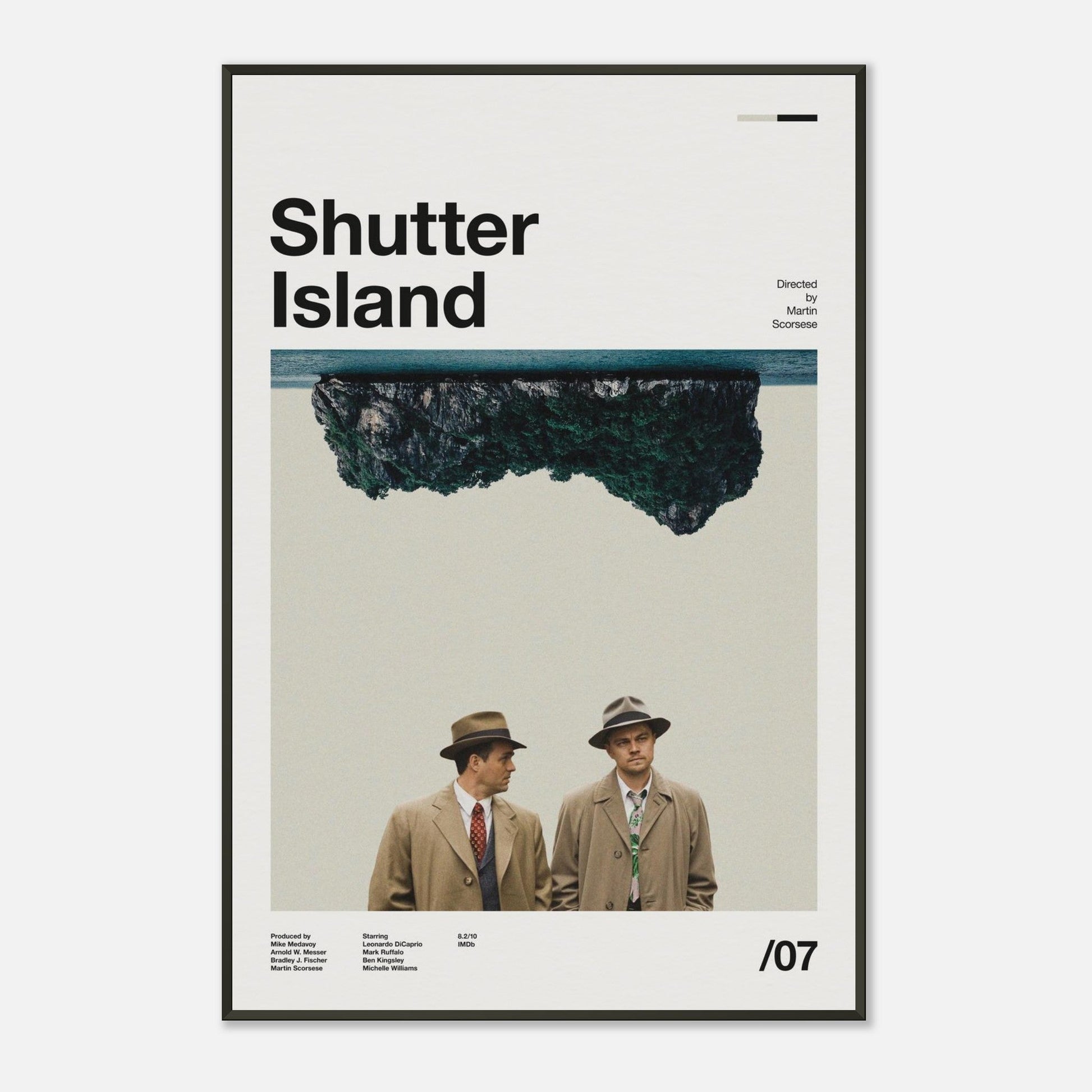 Shutter Island Metal 24x36