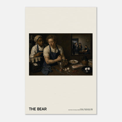 The Bear No Frame 16x24