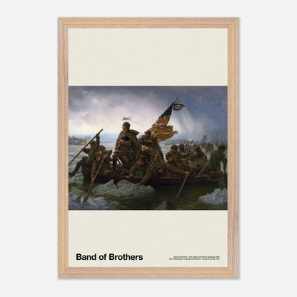 Band of Brothers Natural Wood 12x18