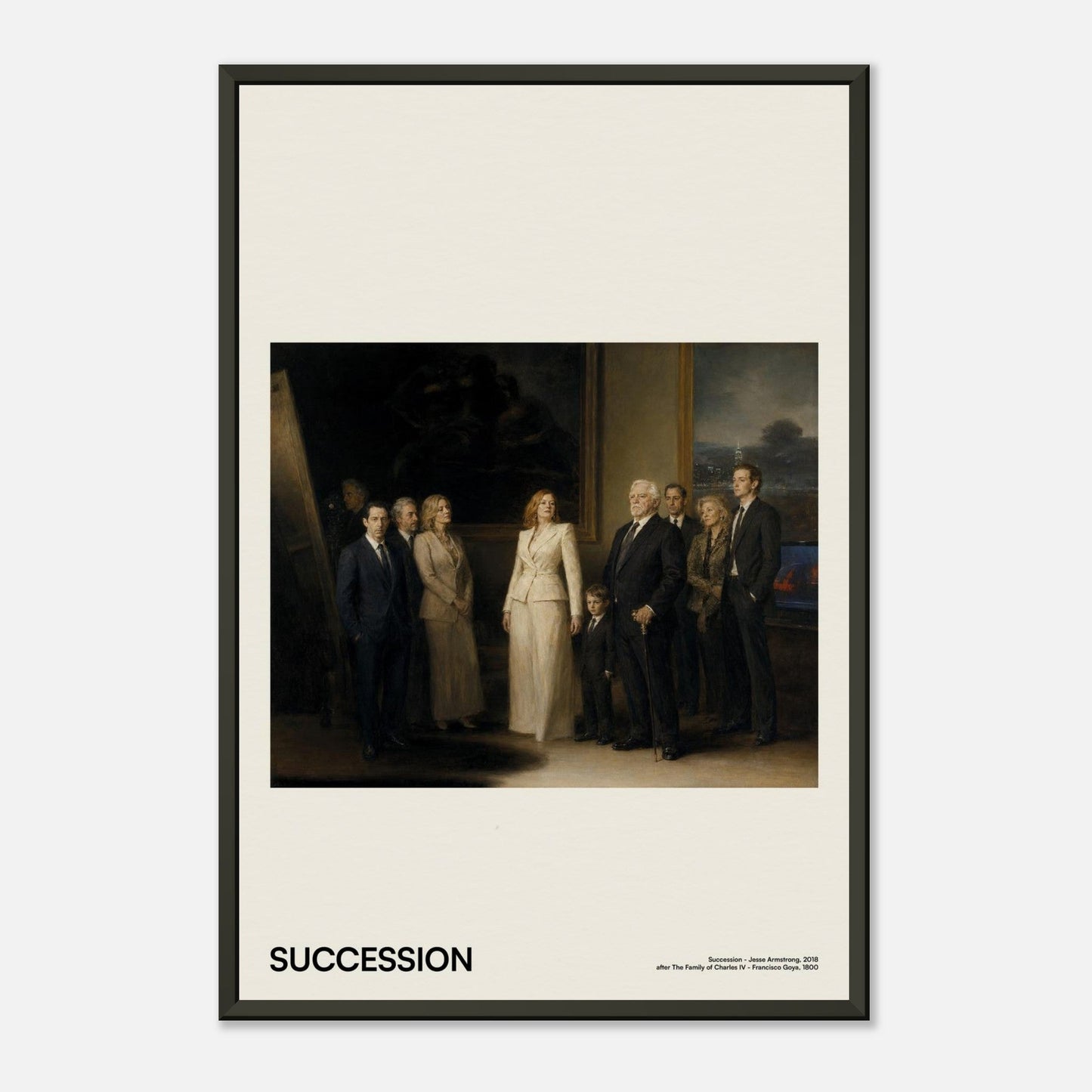 Succession Metal 12x18