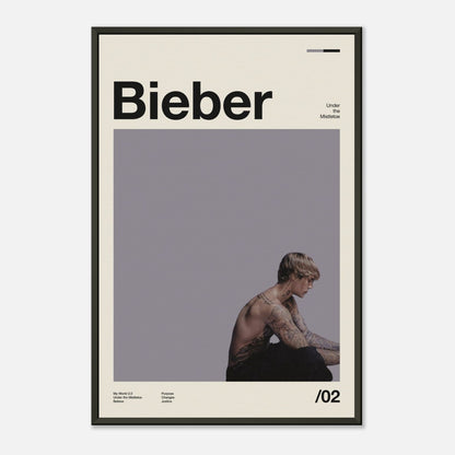 Justin Bieber Metal 16x24