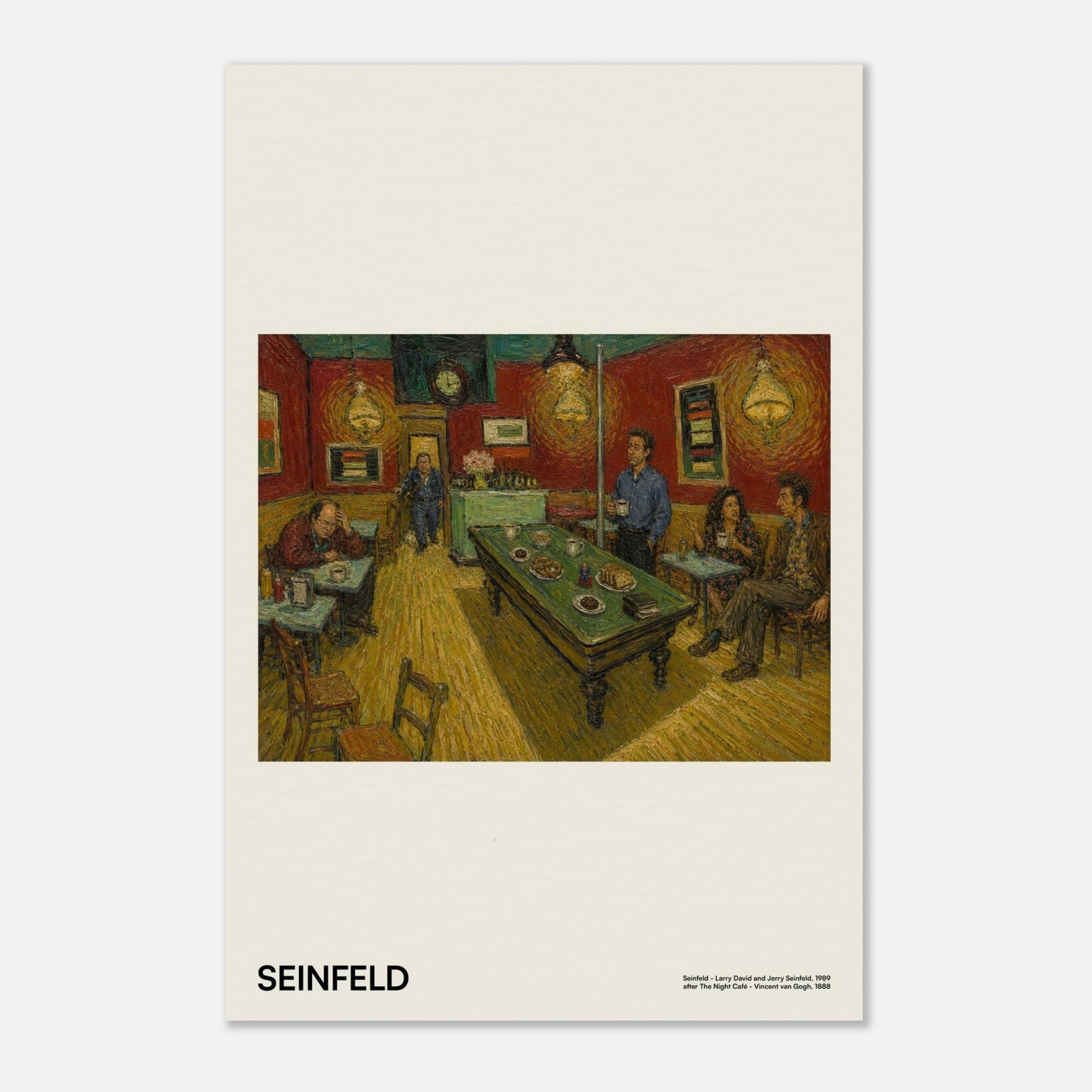 Seinfeld No Frame 12x18