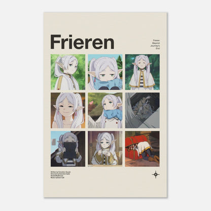 Frieren No Frame 12x18