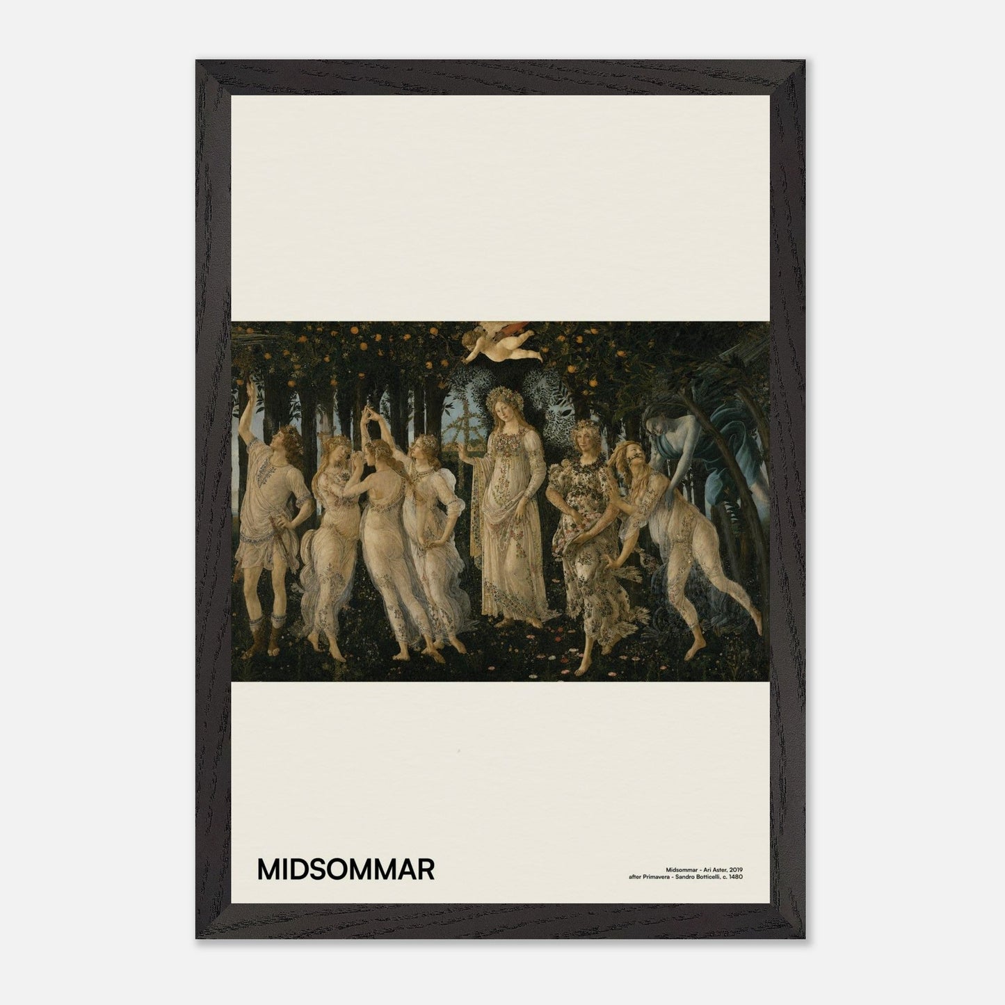 Midsommar Black Wood 12x18
