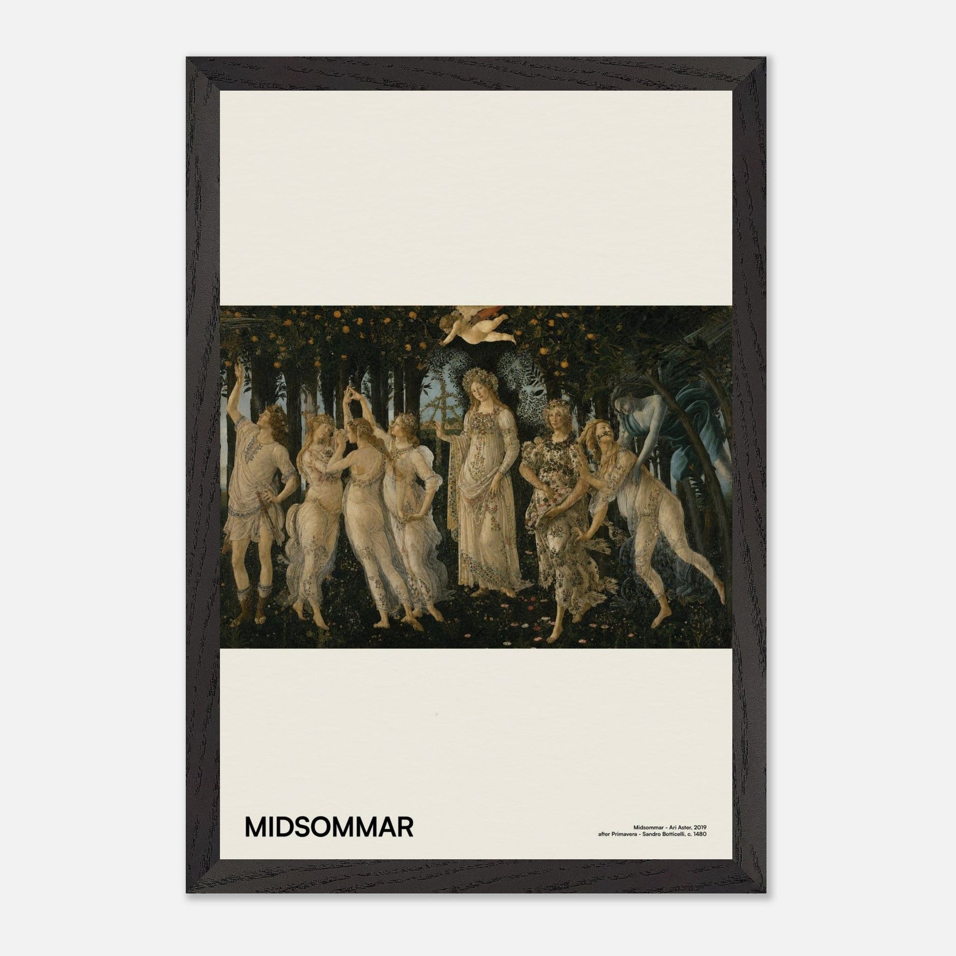 Midsommar Black Wood 12x18