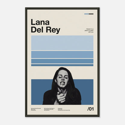 Lana Del Rey Metal 16x24