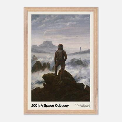 2001: A Space Odyssey Natural Wood 12x18