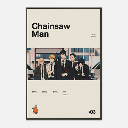 Chainsaw Man Metal 24x36