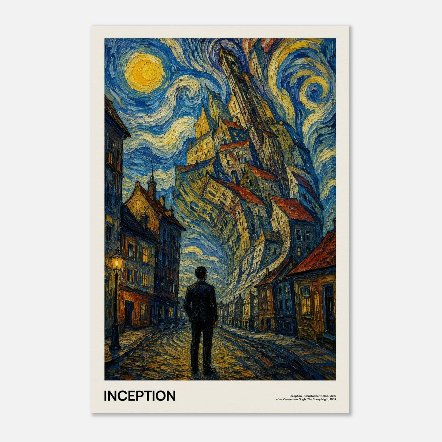Inception No Frame 12x18