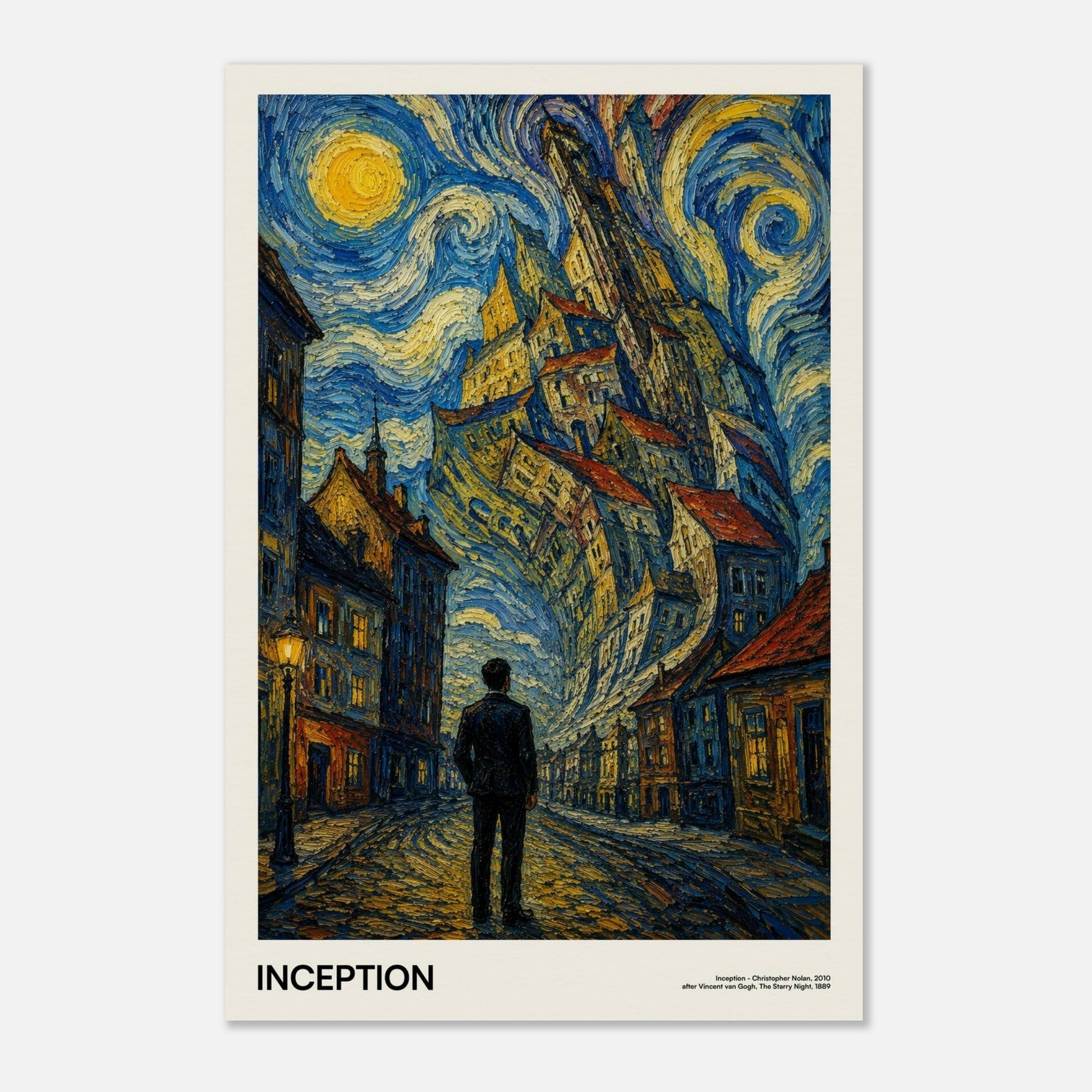 Inception No Frame 12x18