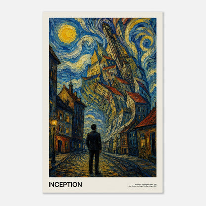 Inception No Frame 12x18