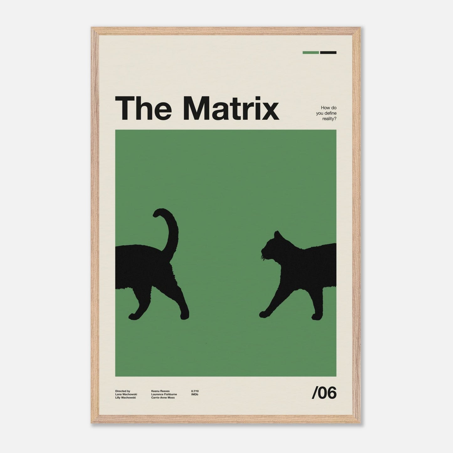 The Matrix Natural Wood 24x36
