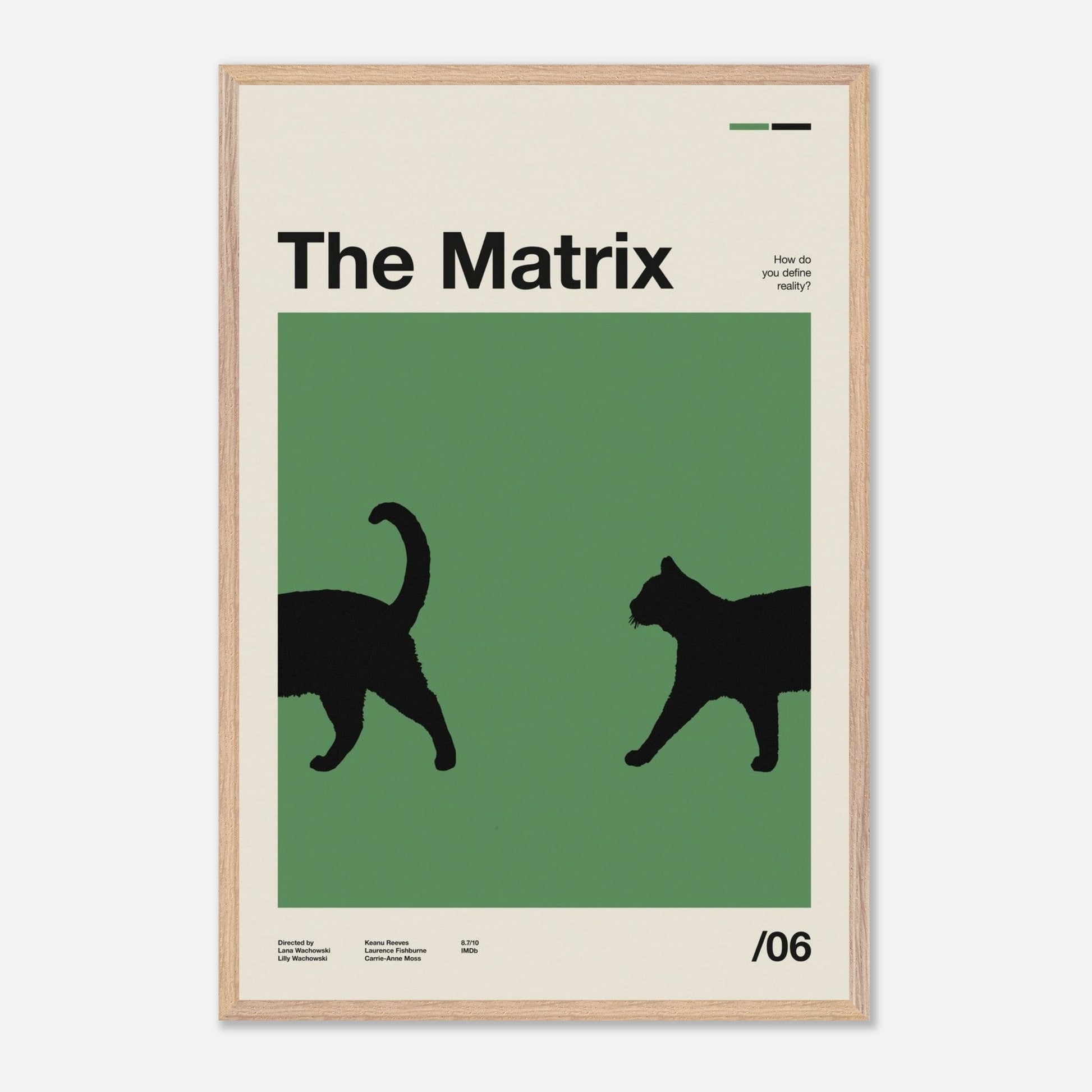 The Matrix Natural Wood 24x36