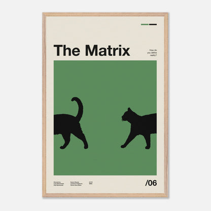The Matrix Natural Wood 24x36