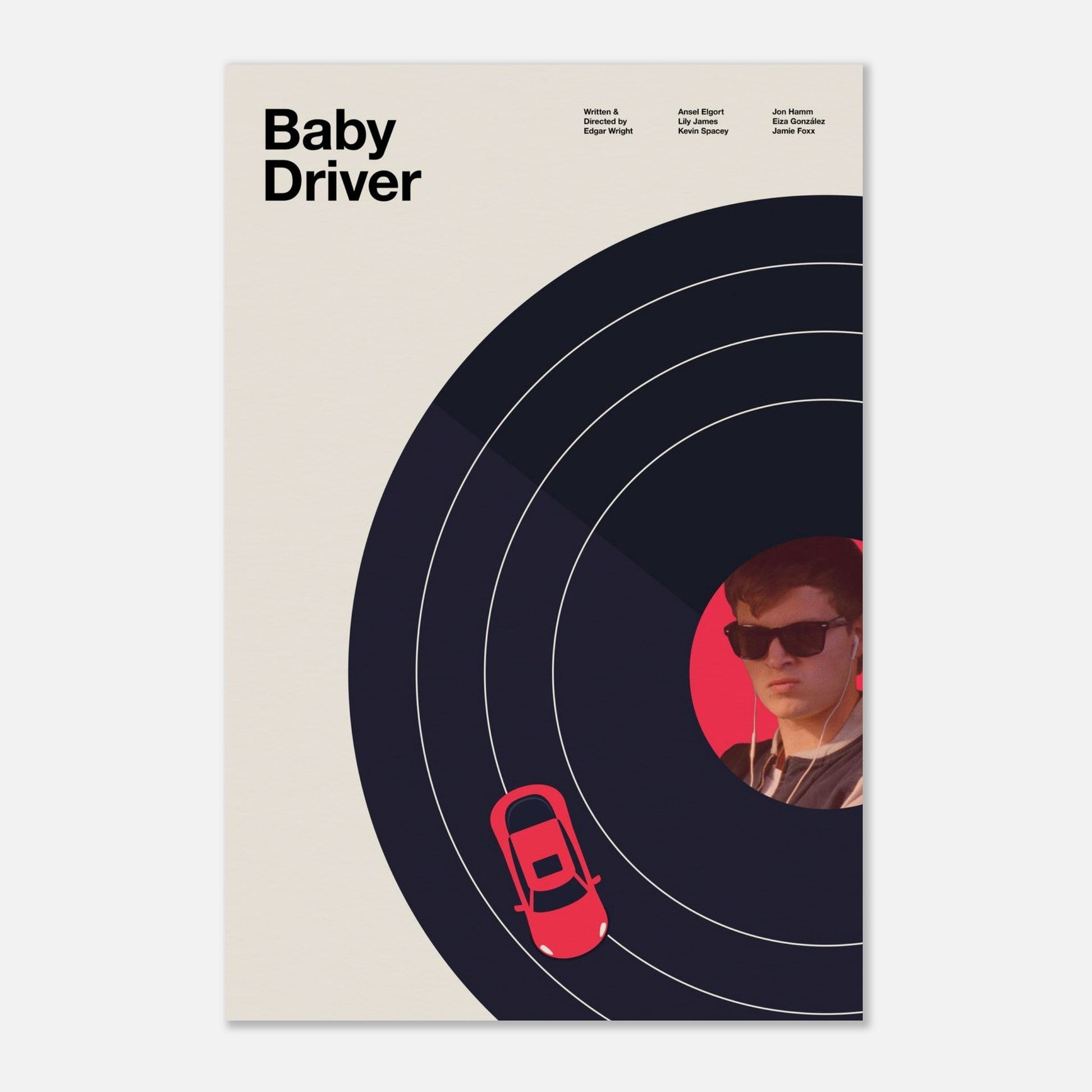 Baby Driver No Frame 24x36
