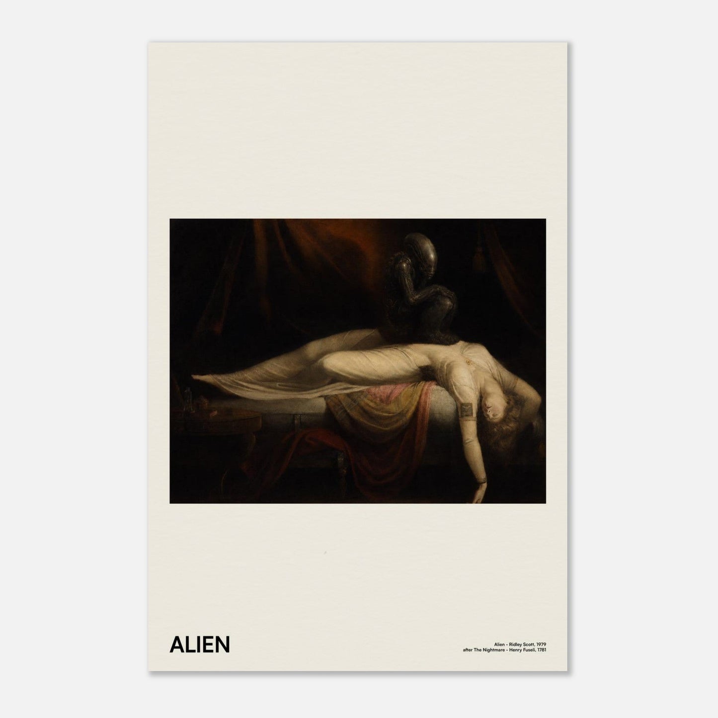 Alien No Frame 12x18
