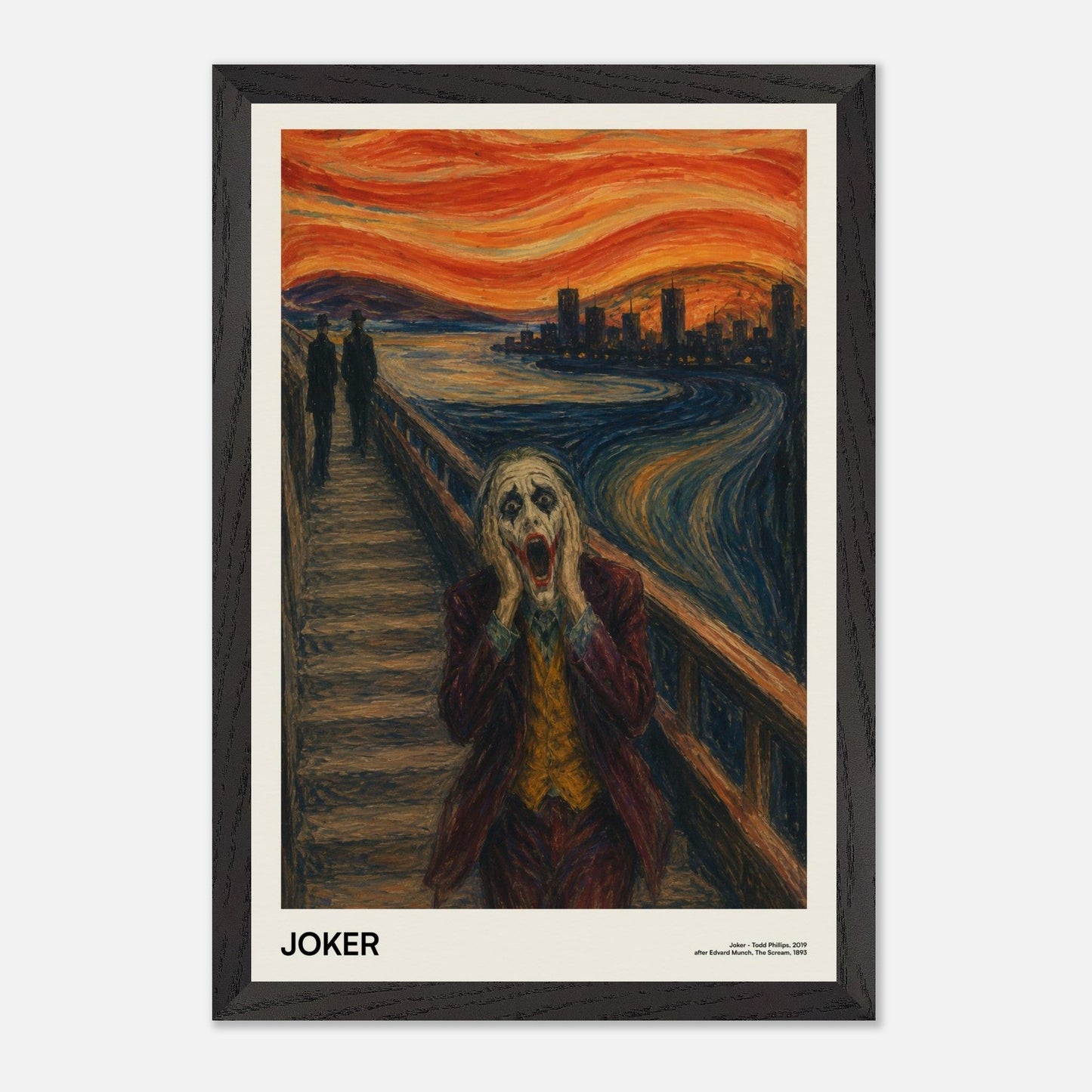 Joker Black Wood 12x18