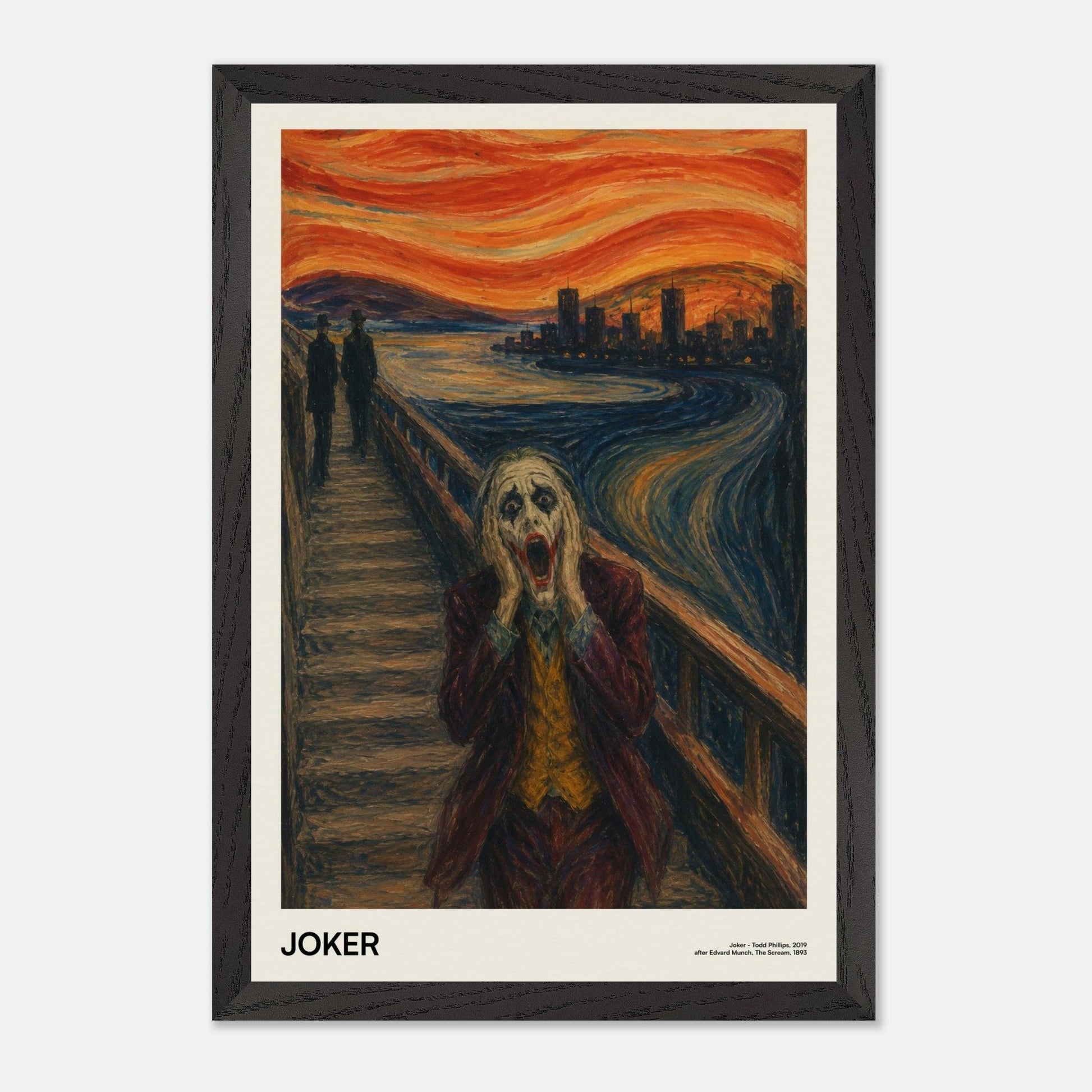 Joker Black Wood 12x18